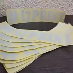 Наклейки на авто из светоотражающей пленки